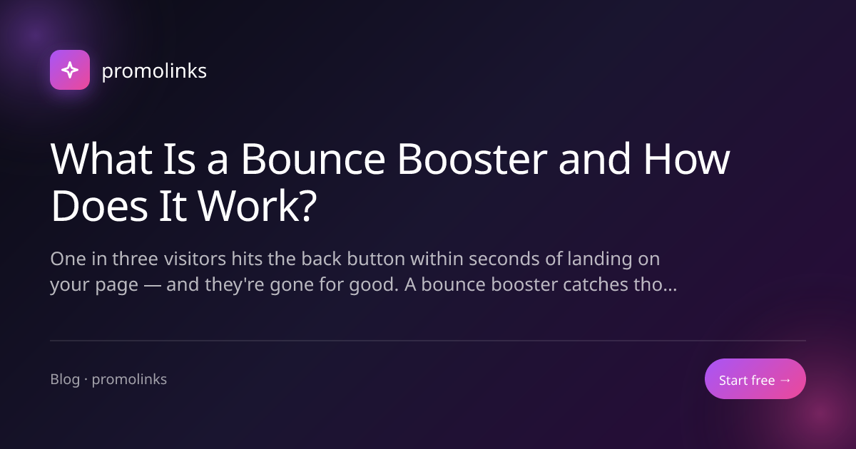 What Is a Bounce Booster and How Does It Work?
